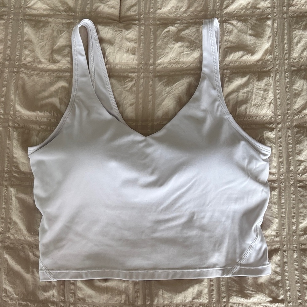 Elegant White Women's Tank Top